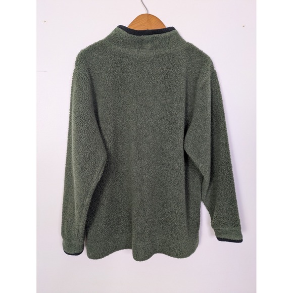 Vtg LL Bean Women's Fleece Mock Neck Pullover Sweater Size Small Cottagecore - Picture 5 of 5